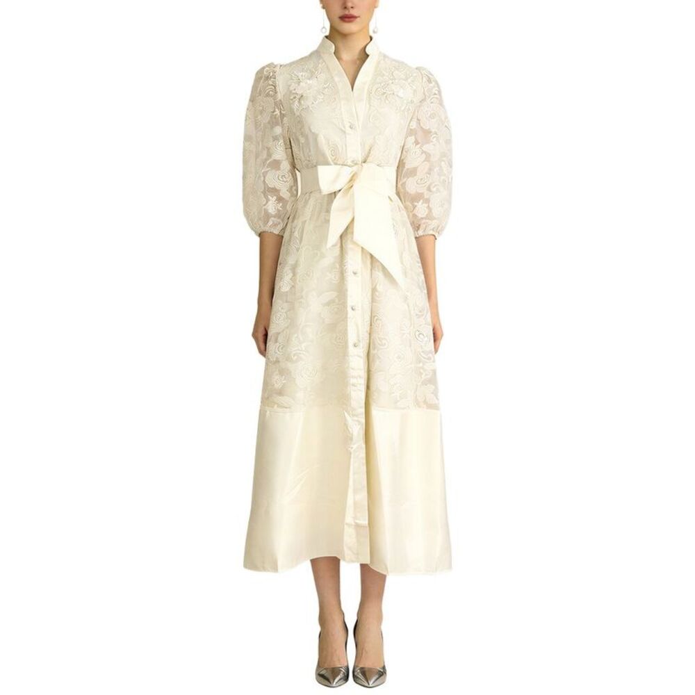 Vincent Womens  Midi Dress